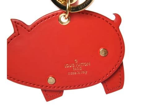 louis vuitton pig keychain|louis vuitton key holder bag.